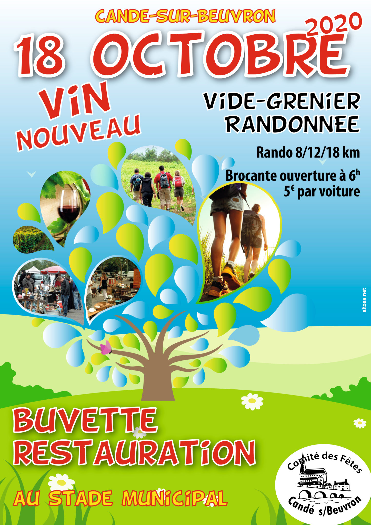 Randonn E Et Vide Grenier Du Vin Nouveau Octobre Cand Sur Beuvron